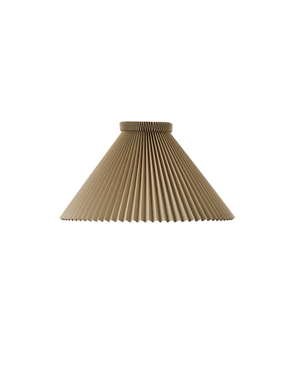 LE KLINT Model 1 Colour Pleats buttermilk 25cm lampeskærm