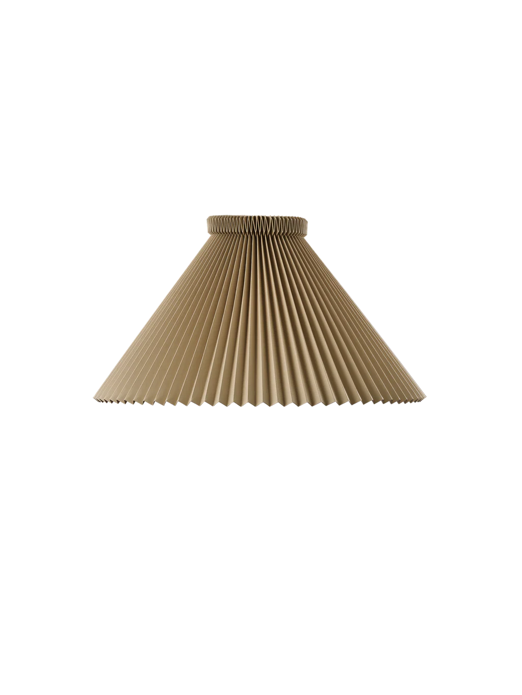 LE KLINT Model 1 Colour Pleats buttermilk 27cm lampeskærm