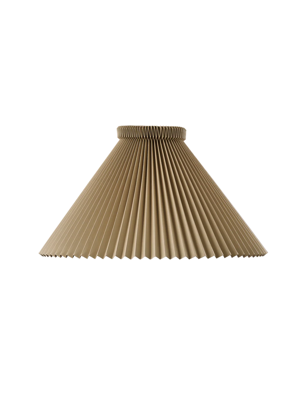 LE KLINT Model 1 Colour Pleats buttermilk 35cm lampeskærm