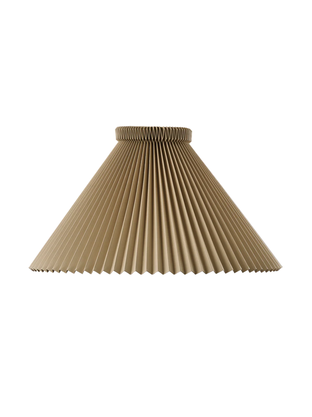 LE KLINT Model 1 Colour Pleats buttermilk 38cm lampeskærm