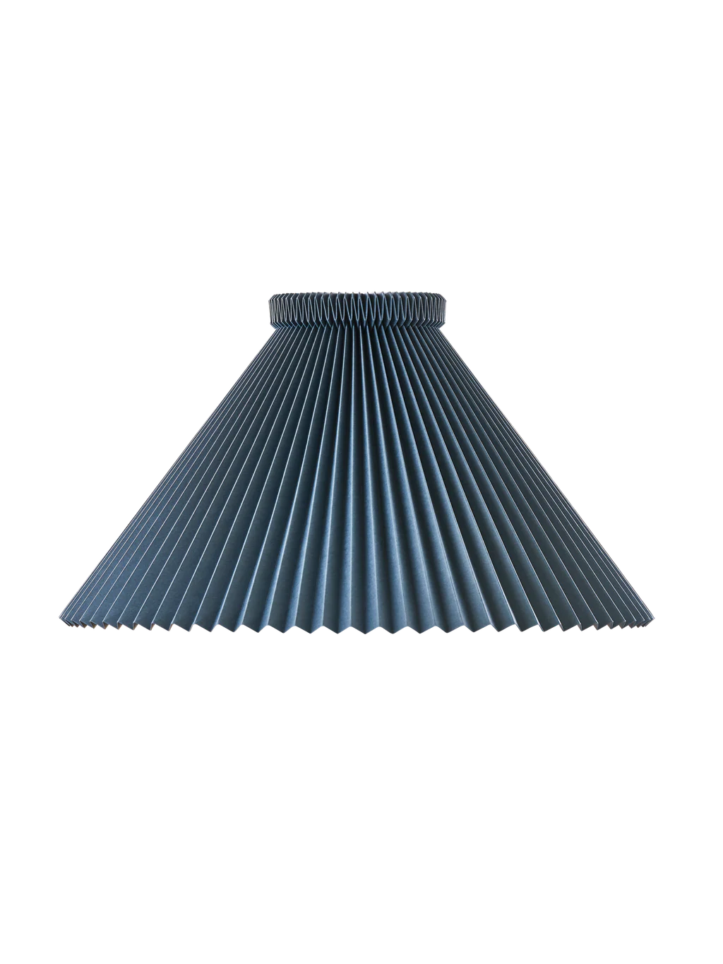 LE KLINT Model 1 Colour Pleats denim blue 38cm lampeskærm