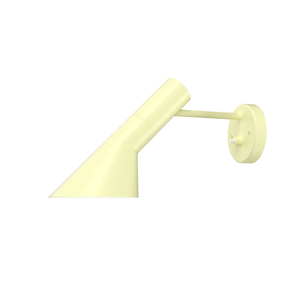 Ledningsfri soft lemon væglampe designet af Arne Jacobsen