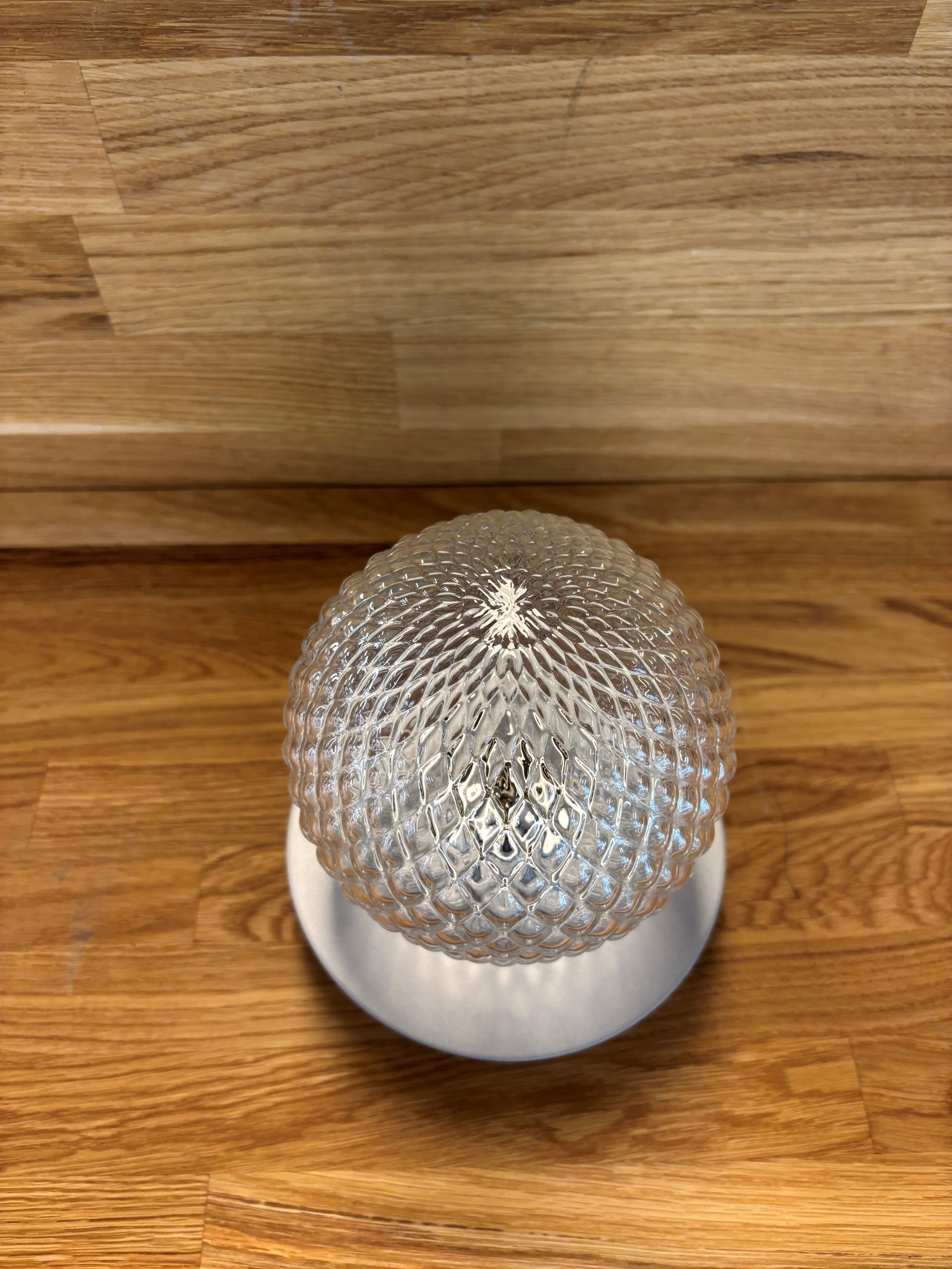 Liila 1 Small IP44 - Light Silver/Optic Clear