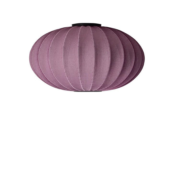 Knit-Wit Ø76 Oval Loftslampe Burgundy