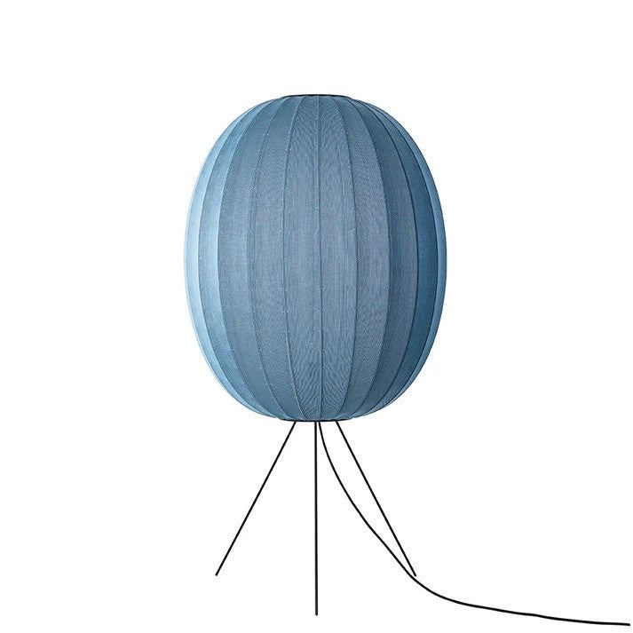 Knit-Wit Ø65 High Oval Floor Medium Blue Stone