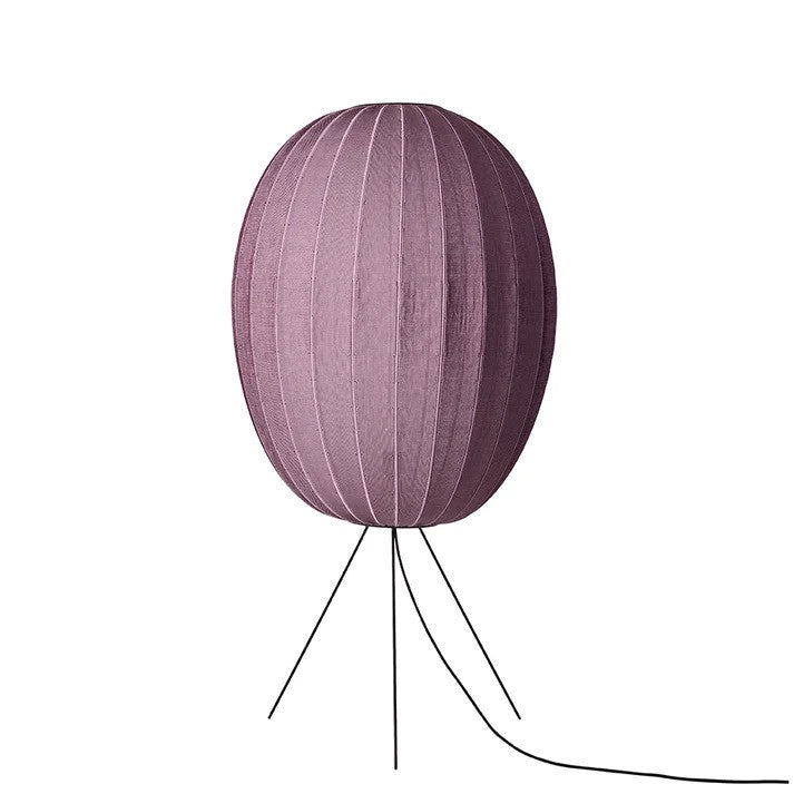 Knit-Wit Ø65 High Oval Floor Medium Burgundy