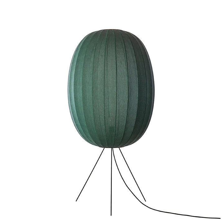 Knit-Wit Ø65 High Oval Floor Medium Tweed Green