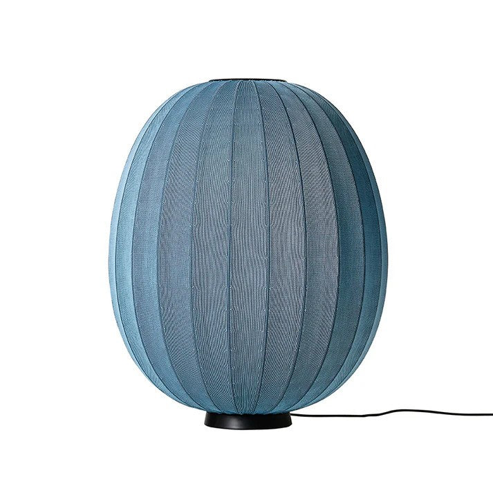 Knit-Wit Ø65 High Oval Floor Level Blue Stone