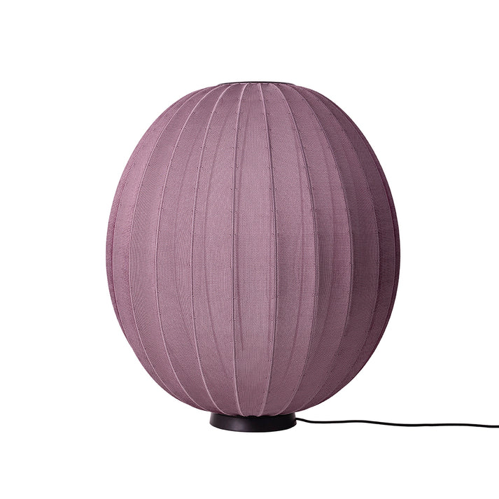 Knit-Wit Ø65 High Oval Floor Level Burgundy