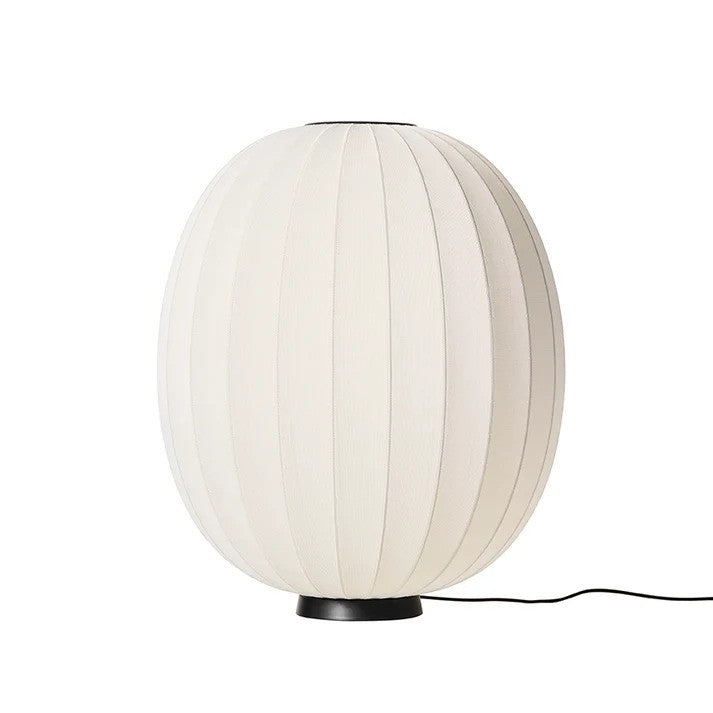 Knit-Wit Ø65 High Oval Floor Level Pearl White