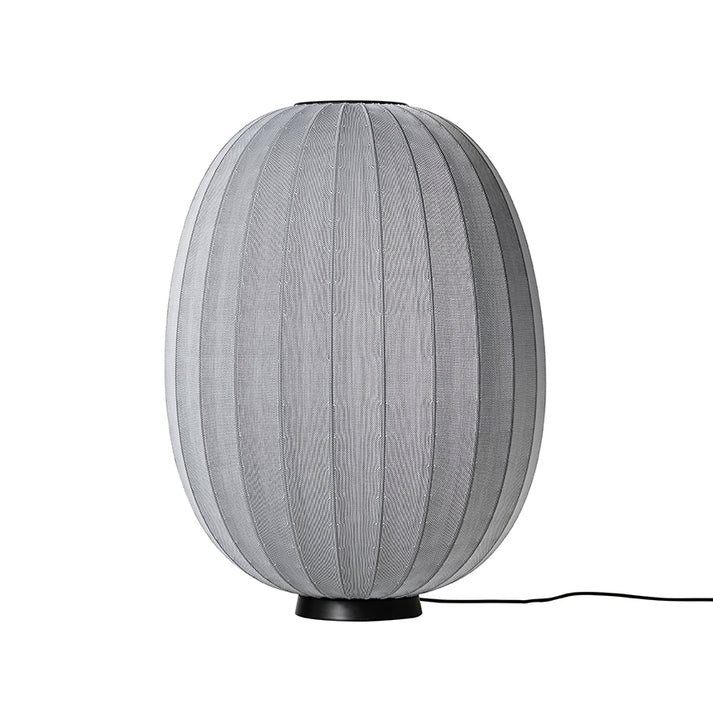 Knit-Wit Ø65 High Oval Floor Level Silver