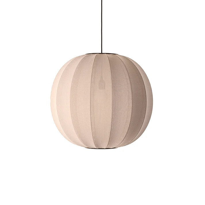Knit-Wit Ø60 Round Pendel Sand Stone