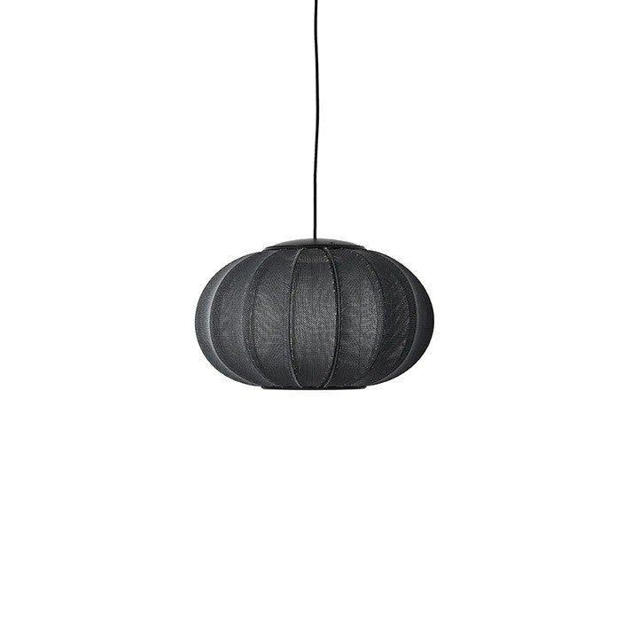 Knit-Wit Ø45 Oval Pendel LED Black