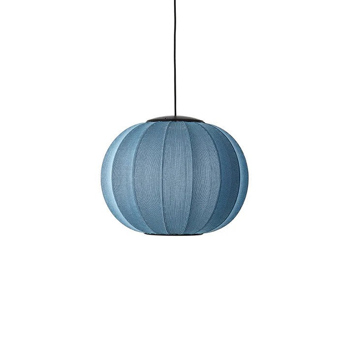 Knit-Wit Ø45 Round Pendel LED Blue Stone