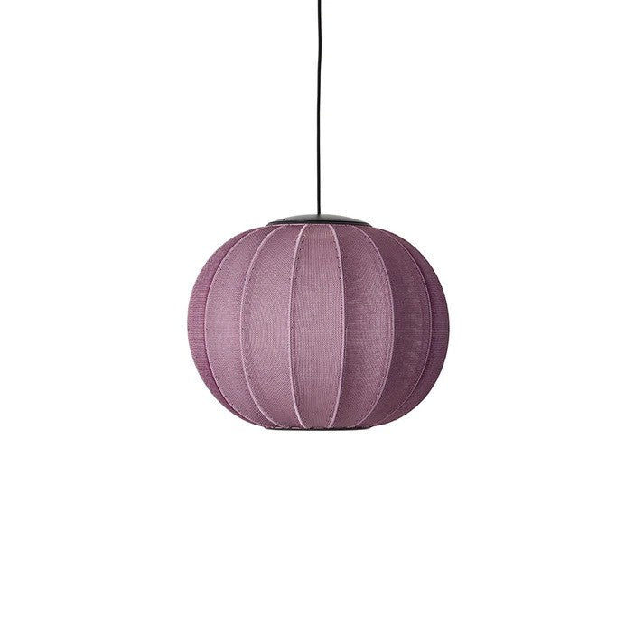 Knit-Wit Ø45 Round Pendel LED Burgundy