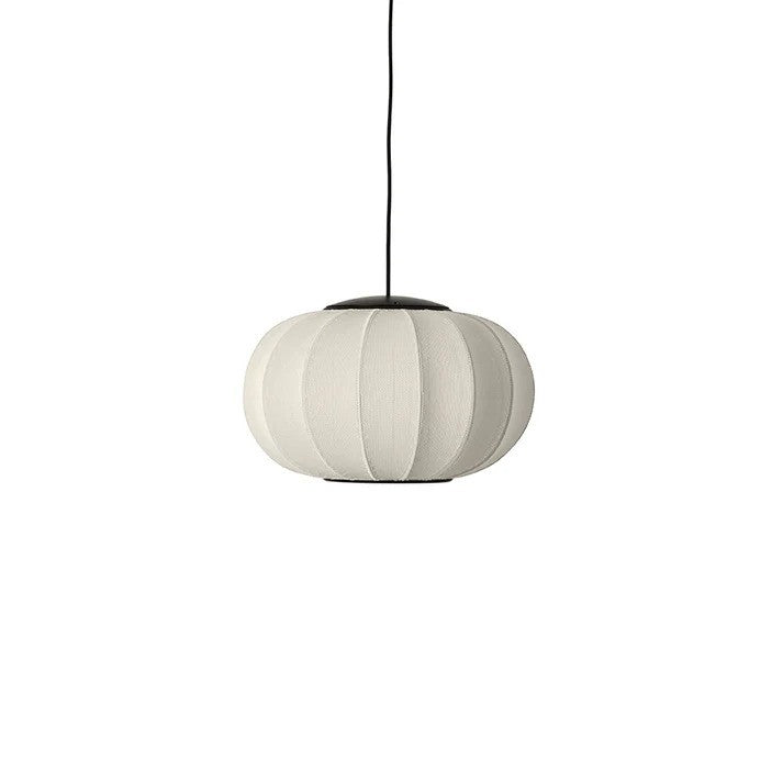 Knit-Wit Ø45 Oval Pendel LED Pearl White