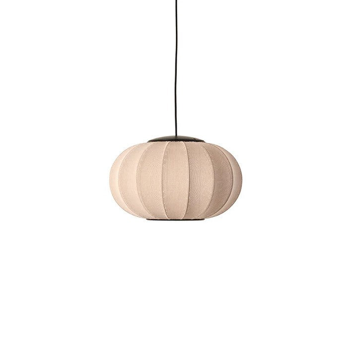 Knit-Wit Ø45 Oval Pendel LED Sand Stone