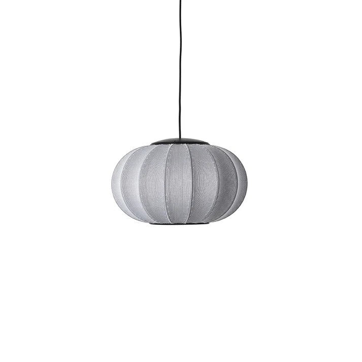 Knit-Wit Ø45 Oval Pendel LED Silver