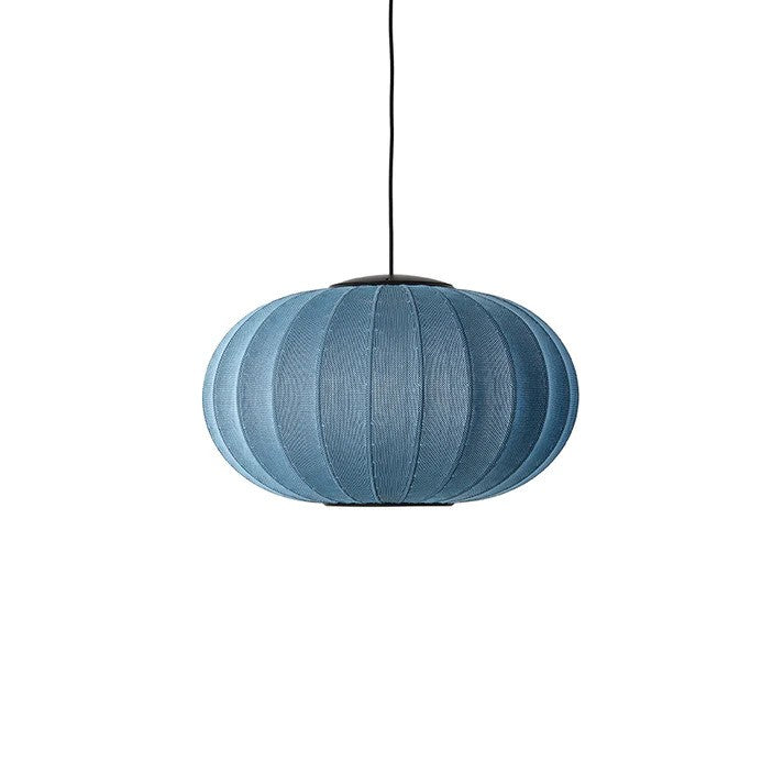 Knit-Wit Ø57 Oval Pendel LED Blue Stone