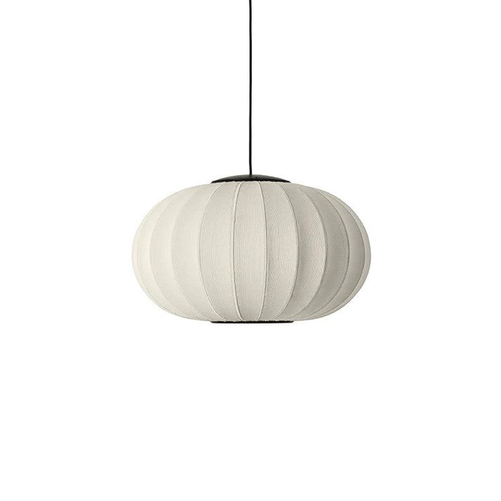 Knit-Wit Ø57 Oval Pendel LED Pearl White