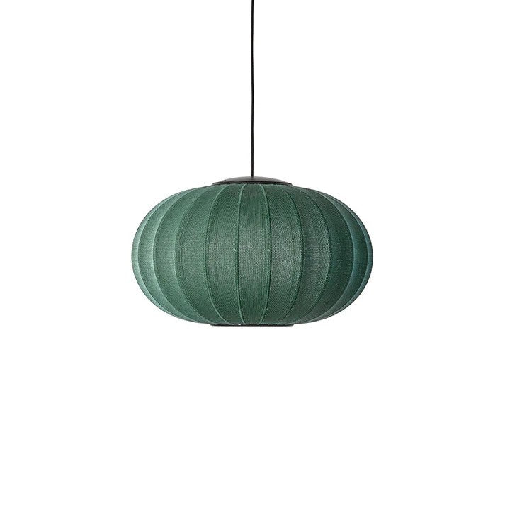 Knit-Wit Ø57 Oval Pendel LED Tweed Green
