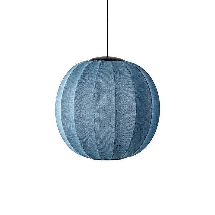 Knit-Wit Ø60 Round Pendel LED Blue Stone