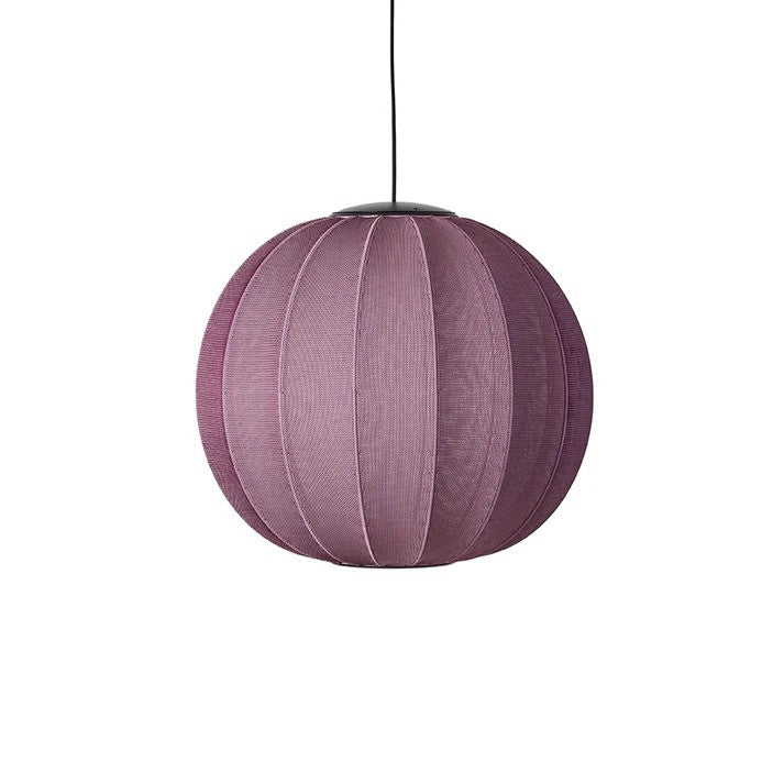 Knit-Wit Ø60 Round Pendel LED Burgundy