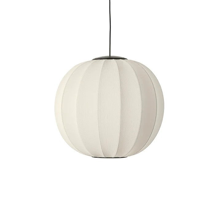 Knit-Wit Ø60 Round Pendel LED Pearl White