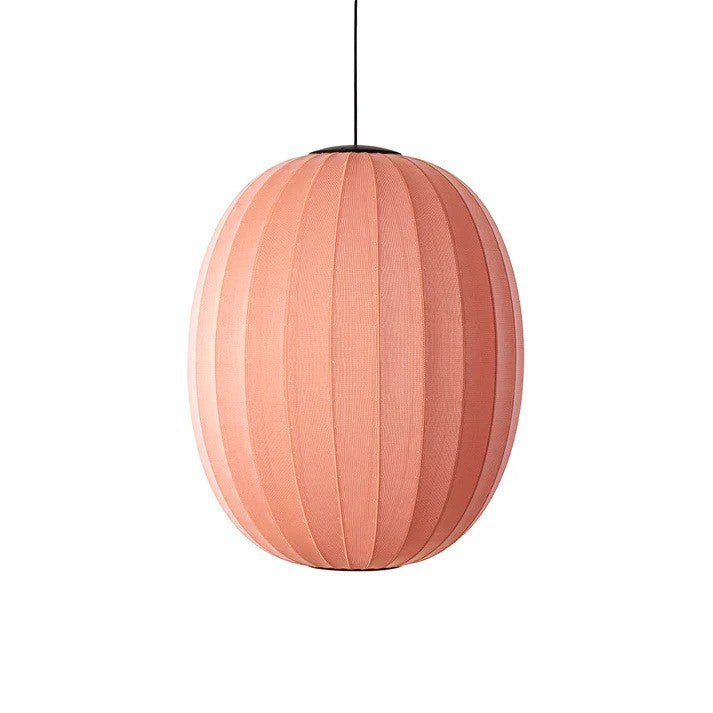 Knit-Wit Ø65 High Oval Pendel LED Coral