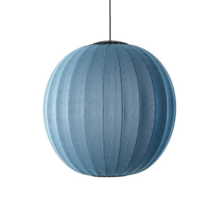 Knit-Wit Ø75 Round Pendel LED Blue Stone