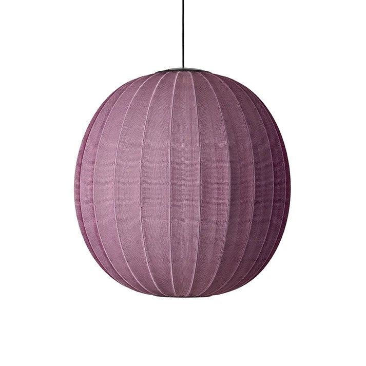 Knit-Wit Ø75 Round Pendel LED Burgundy