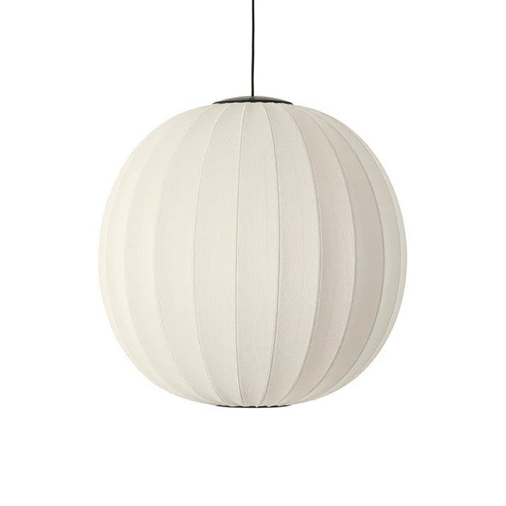 Knit-Wit Ø75 Round Pendel LED Pearl White