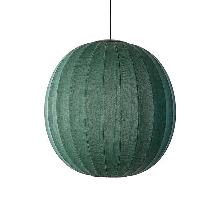 Knit-Wit Ø75 Round Pendel LED Tweed Green
