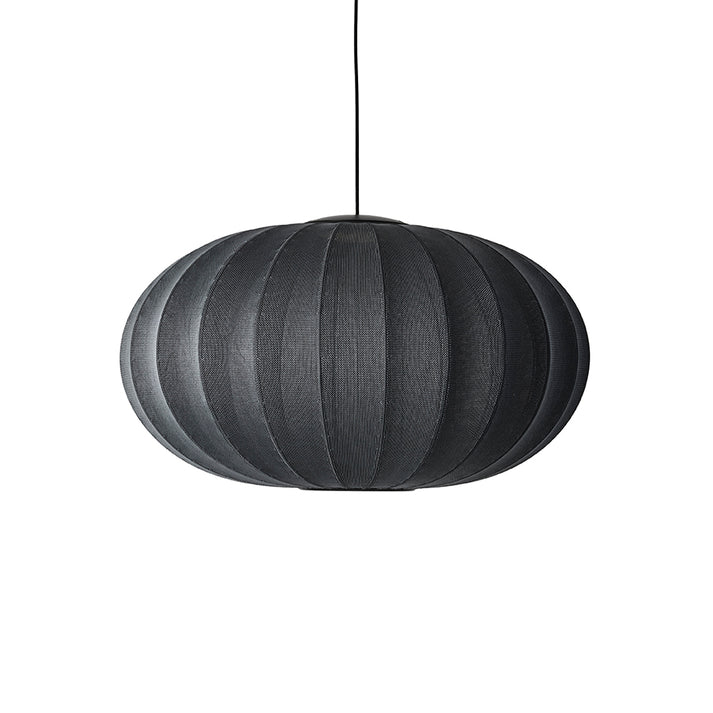 Knit-Wit Ø76 Oval Pendel LED Black