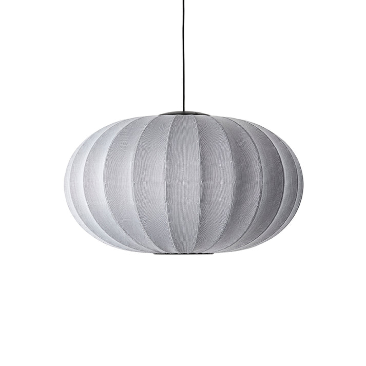 Knit-Wit Ø76 Oval Pendel LED Silver