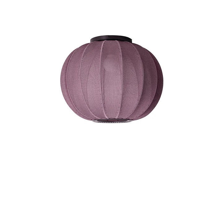 Knit-Wit Ø45 Round Loftslampe Burgundy