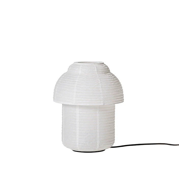 Papier Ø30 Bordlampe Hvid