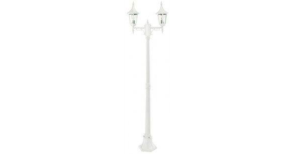 Norlys Rimini Hvid, E27 IP54 2 x 46w - Udendørslampe