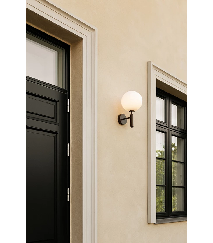 Miira Wall Outdoor - Dark Bronze/Opal