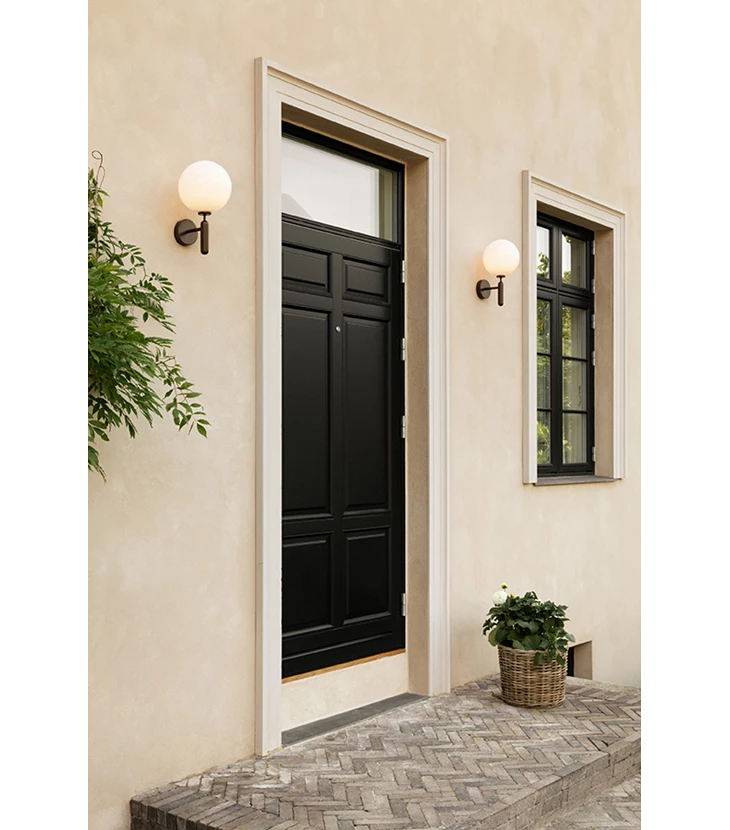 Miira Wall Outdoor - Dark Bronze/Opal