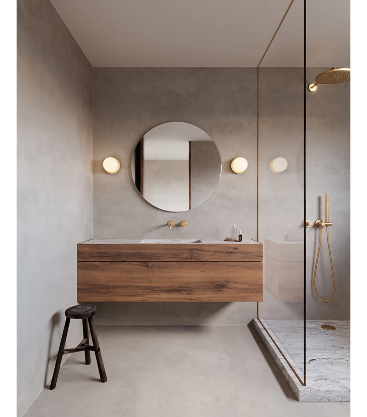 Liila 1 Medium IP44 - Nordic Gold/Opal