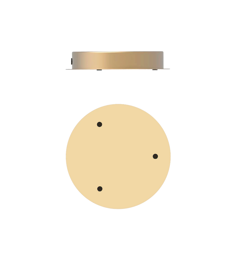 Miira 3 Large - Brass/Optic Clear