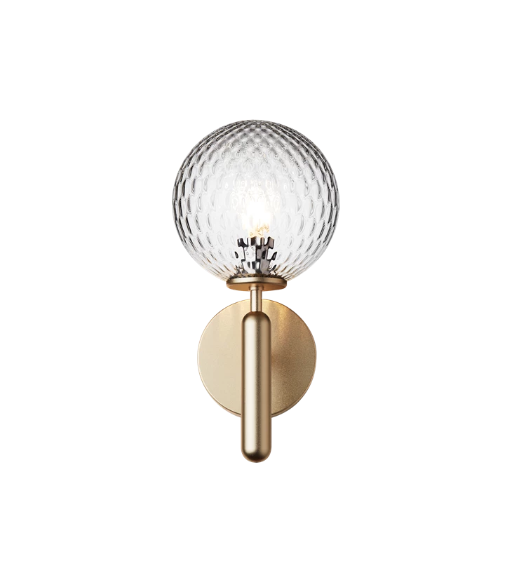 Miira Wall - Brass/Optic Clear