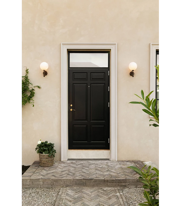 Miira Wall Outdoor - Dark Bronze/Opal