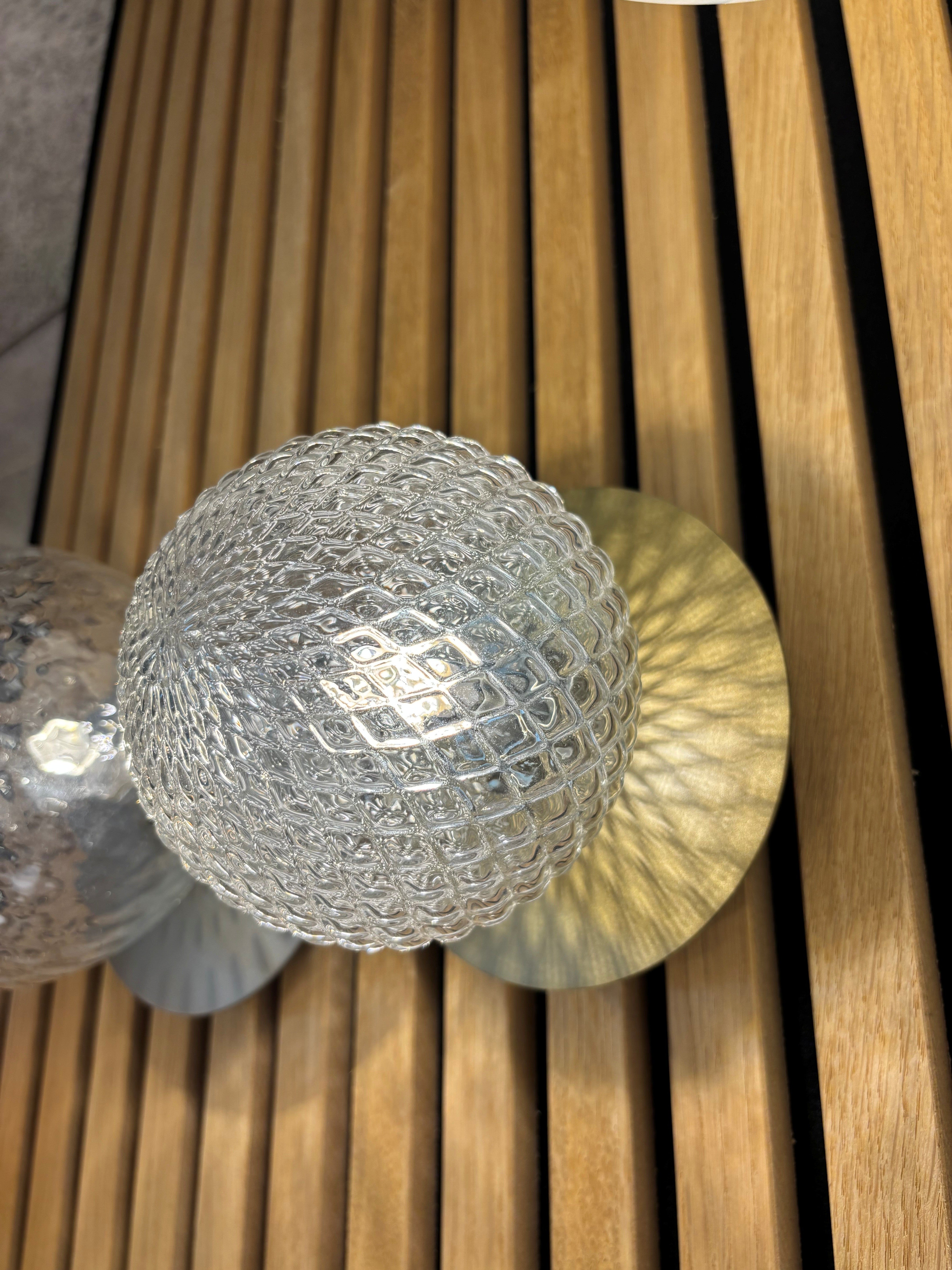 Liila 1 Small IP44 - Nordic Gold/Optic Clear -  DEMO
