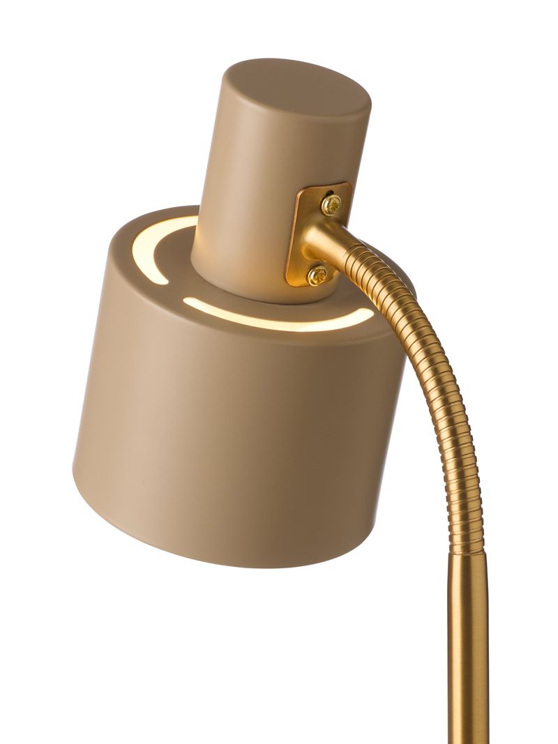 Zoomet ind på skærmen bagfra på Vogue Bordlampe E27 Soft Sand/Antique