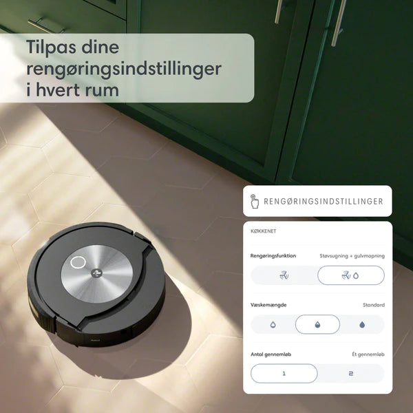iRobot Roomba Combo J7 Robotstøvsuger m. gulvmoppe