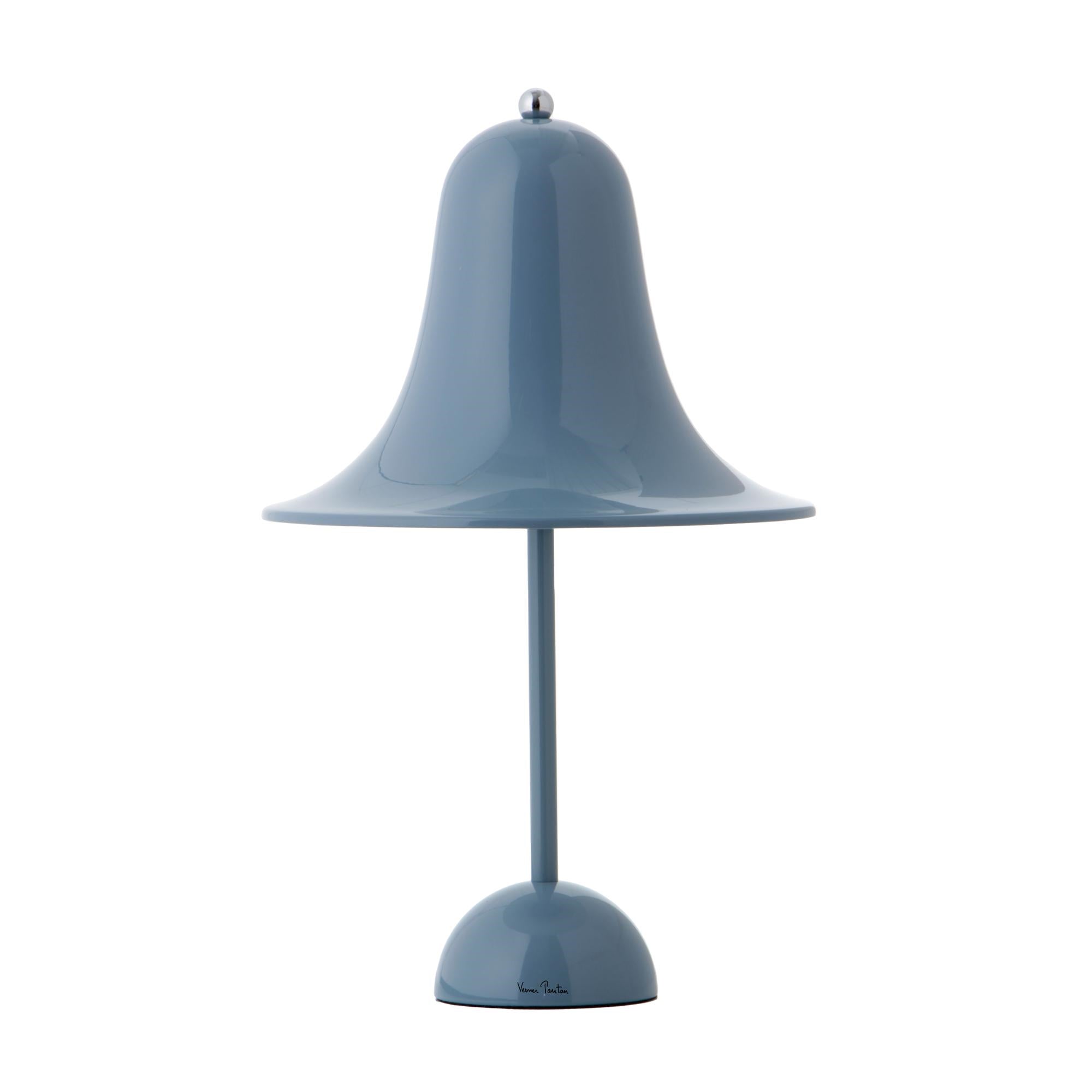 Pantop bordlampe Ø23 Støvet blå