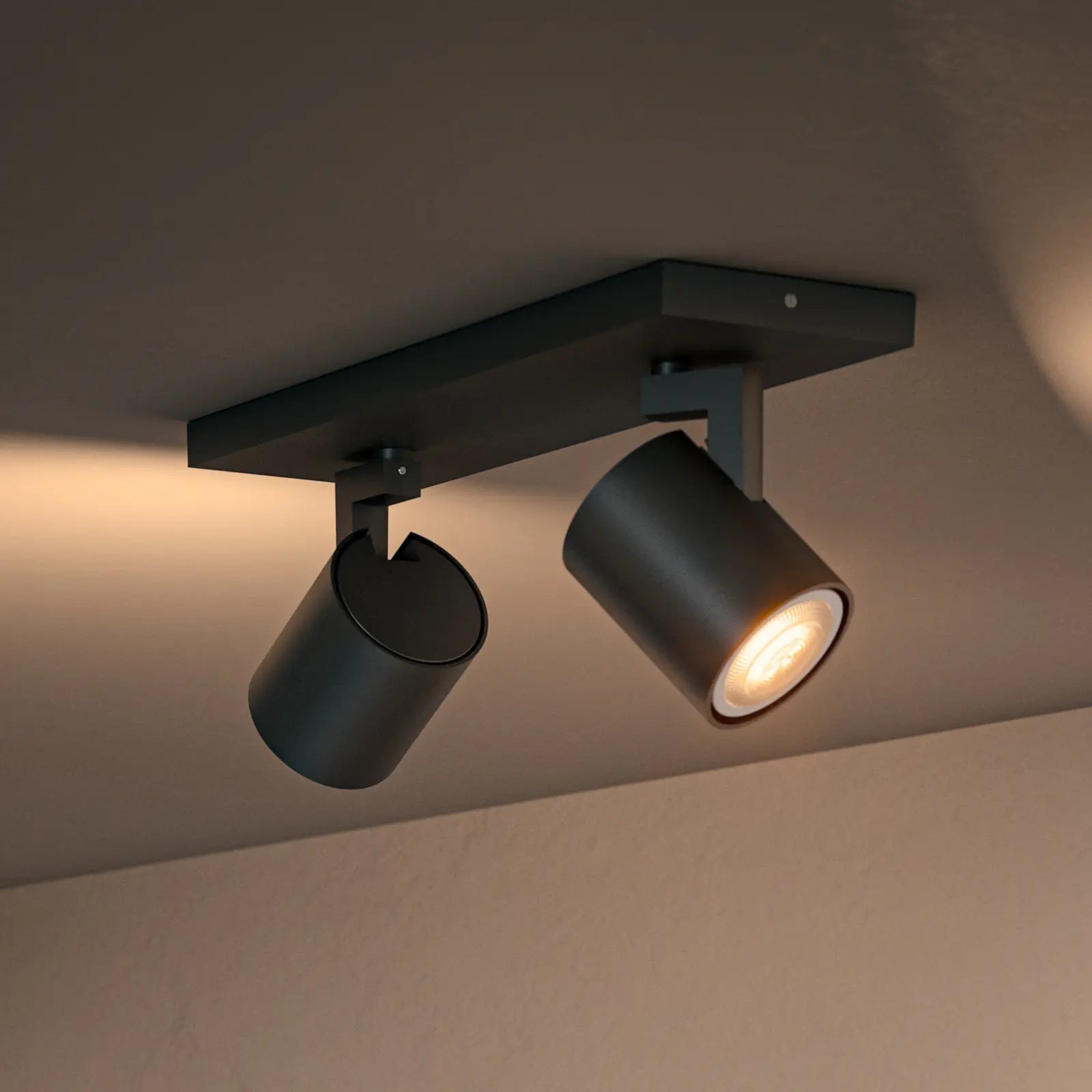Philips Hue Runner 2-Spot Sort - White Ambiance GU10