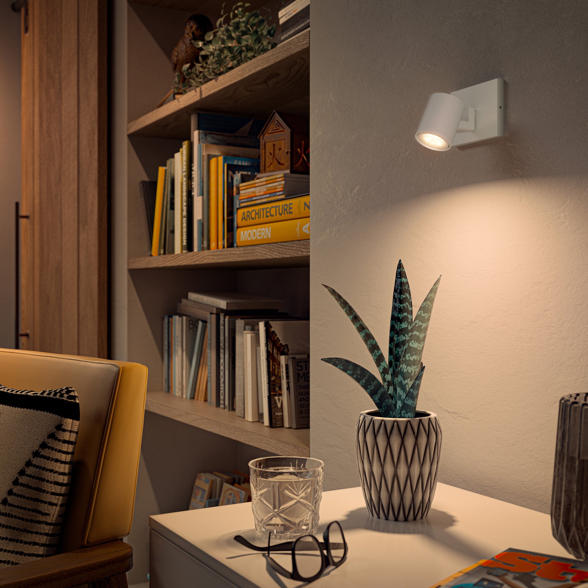 Philips Hue Runner 1-Spot Hvid - White Ambiance GU10 (incl.Dim Switch)